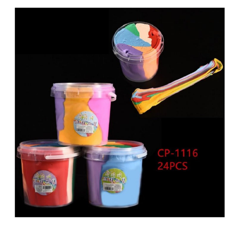Bulk Buy Rainbow Putty Clay Slimes Wholesale