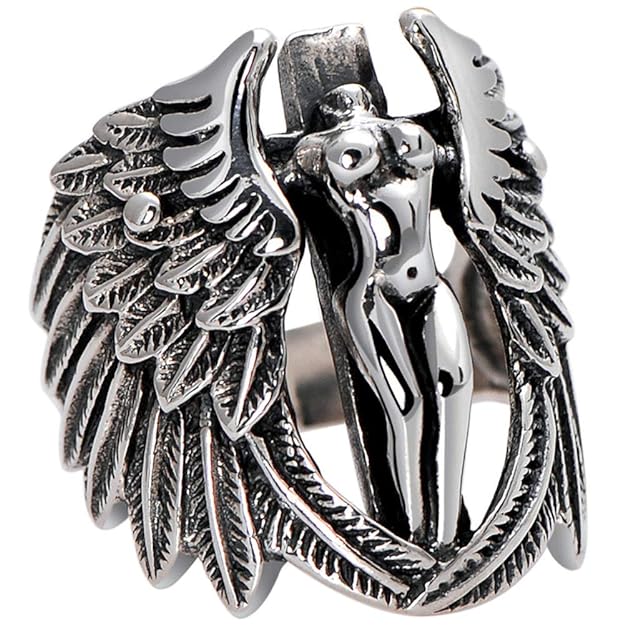 Biker Wing Rings: Embrace Freedom and Flight – JSBlueRidge.com Wholesale