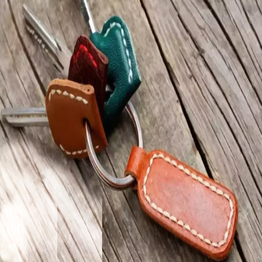 Timeless Elegance: Our Collection of Leather Keychains