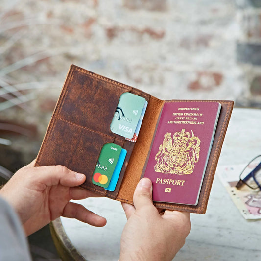 Elevate Your Travel Style: Leather Passport Covers