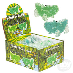 Wholesale  Squeezy Bead Gator Kids Toy