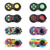 D2407TA New Premium Quality Fidget Controller Pad Game Focus Toy Smooth ABS Plastic Stress Relief Squeeze Fun Hand Hot Interactive Gift