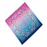 Paisley Print Gradient Bandanas (Sold by DZ=$12.99)