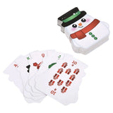 Snowman Christmas Playing Cards Box