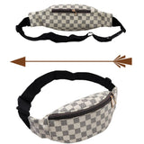 New Check Prints Crossbody Waist Pouch/Bag/Purse For Outdoor Travelling- Assorted