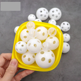 2808GP 30/50/100pcs Plastic Rattle Bell Balls Squeaker Baby Toys DIY Rattle Beads Noise Maker Repair Fix Dog Plush Doll Babies Supplies