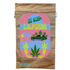 New OG Kush Marijuana Burlap Bag - Classic Cannabis Storage (Sold By Piece)