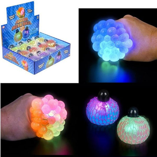 Light-Up Mesh Grape Ball Kids toys (1 Dozen=$34.99)