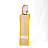 High Quality Jute With Strap Bottle Bag For Daily Use