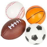 2.5" Sports Stress Ball – Squishy, Stress-Relieving Fun in Various Designs