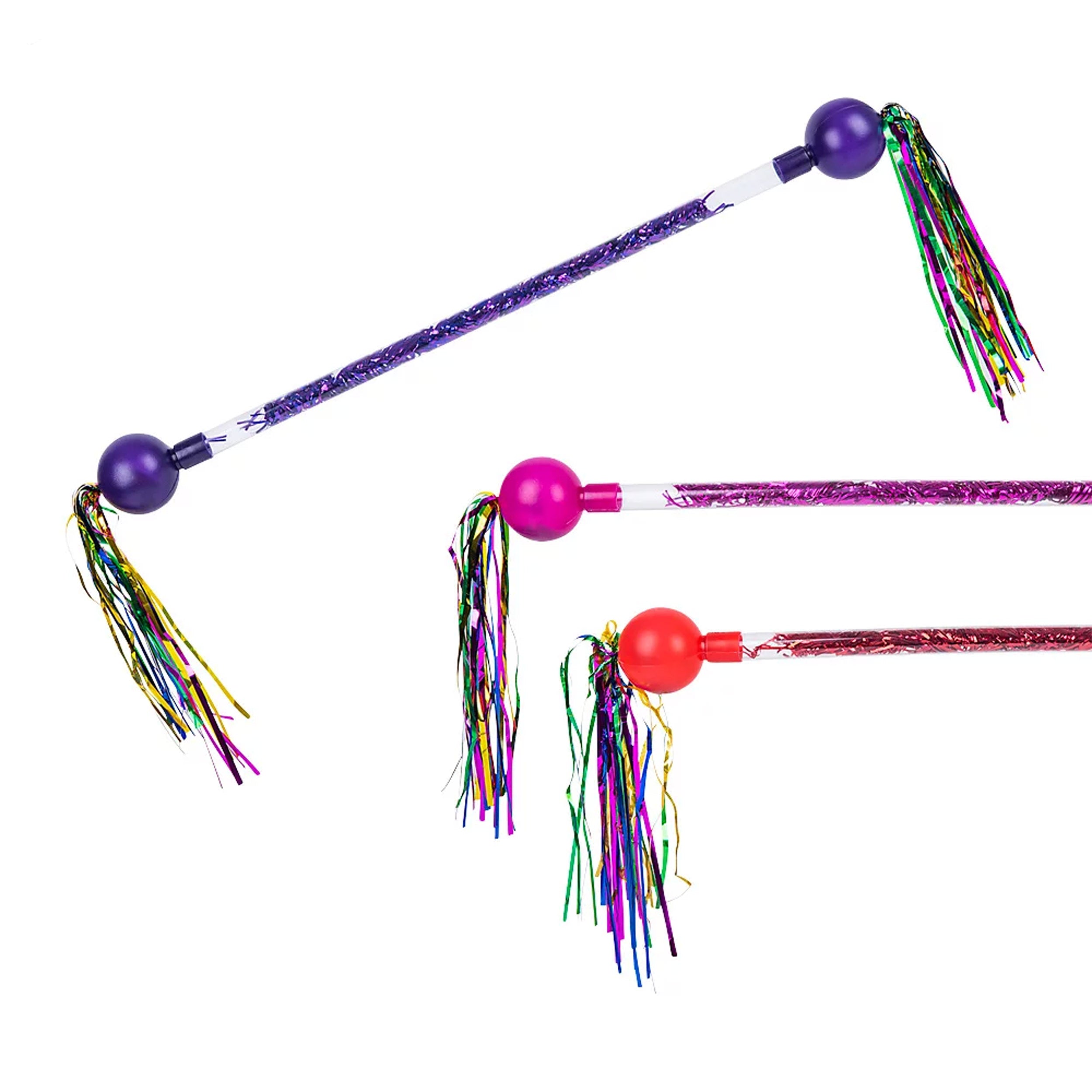 Fun Batons Sparkly Tinsel Baton Playing Toy For Kids – JSBlueRidge.com Wholesale