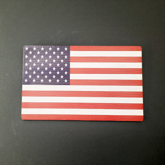 American Flag With Pin For Hat/Jacket (Sold by the piece)