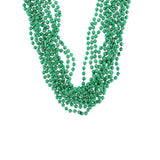 33" 7 mm GREEN BEADS (Dozen = $2.99)