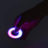 LED Fidget Spinner Light Up Multicolor Flip Spinners For Kids & Adults (Sold By Piece & Dozen)