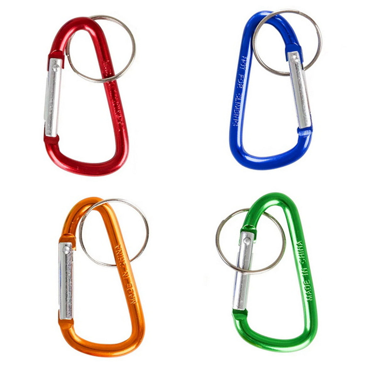 Dozen Rectangle Stone MK Keychain Clips- Order Wholesale