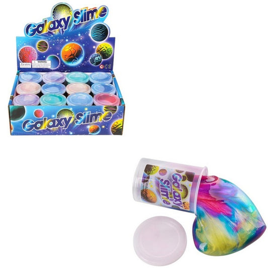 Wholesale 2.25" Galaxy Slime Colorful Sensory Toy (Sold by DZ)