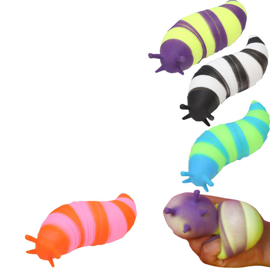 Cute Slug Squishy Toys Wholesale MOQ 12