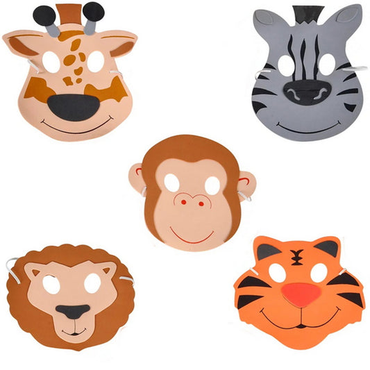 Zoo Animal Foam Mask For kids- Assorted