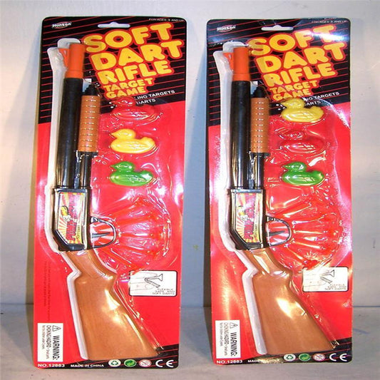 Wholesale 19" Soft Dart Rifle with Duck Targets Play Toy Gun