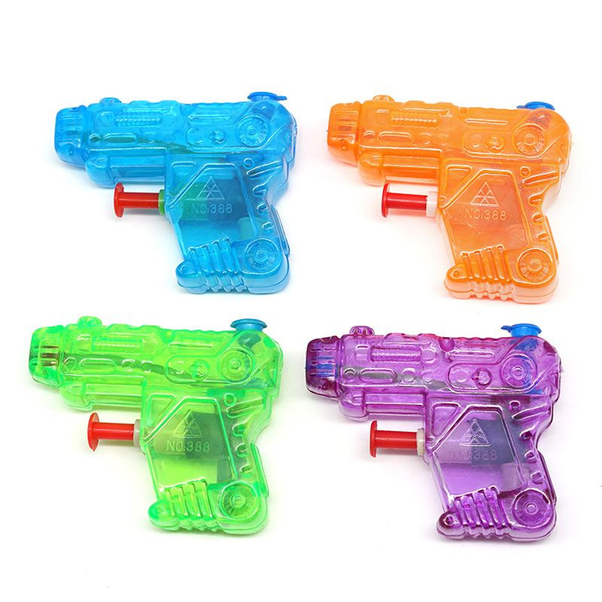 Wholesale 4 Inch Long Plastic Water Pistol Gun Summer Vacation (sold by the dozen)