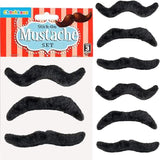 3.5" 3 PC MUSTACHE SET (Dozen = $6.49)