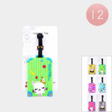 Hamburger Cat Suitcase Luggage Tags (Sold by DZ=$23.88)