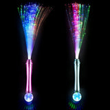 Wholesale Fiber Optic Lights Wand With Magic Ball- Assorted