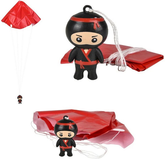 Wholesale 2" Ninja Paratrooper with Parachute Toys (Sold by 2 DZ) - Stealthy Parachuting Action for Kids