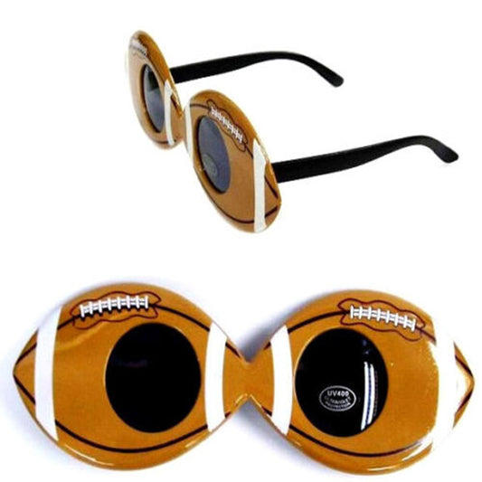 Football Shaped Party Sunglasses