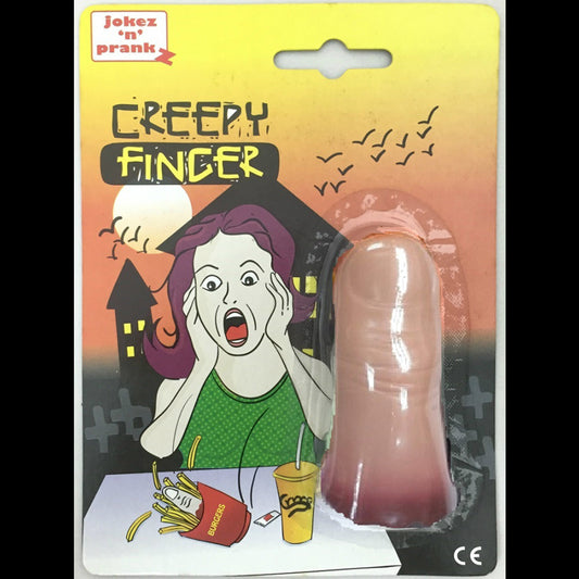 Trick Creepy Realistic Fake Finger