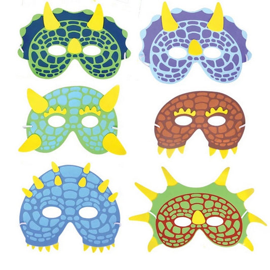 Dinosaur  Foam Masks (Sold by DZ)