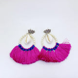 New Tassel Earrings For Women's Party & Festival- Assorted