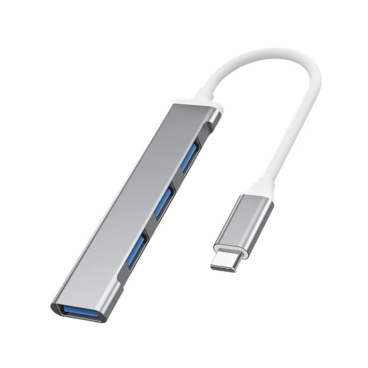 3.0 Type C to USB Ultra-Highspeed Hub Splitter 4Ports In 1