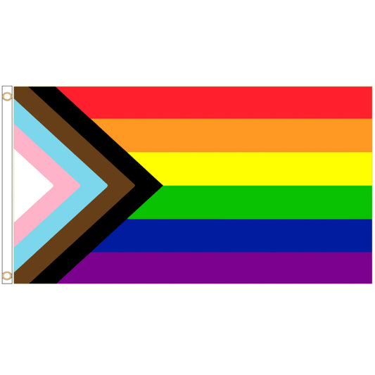 Progress Rainbow 3' x 5' Flag