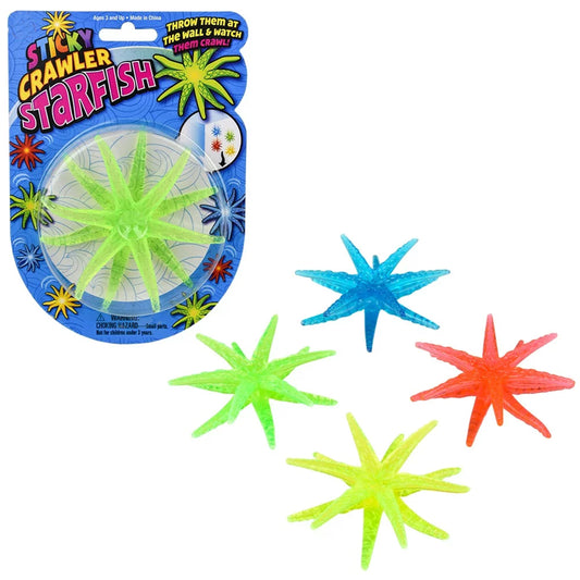 Starfish Wall Tumbler kids Toys In Bulk- Assorted