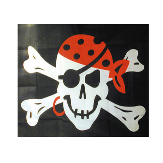 Bandanna Skull X Bone Pirate 3' x 5' Feet Flag