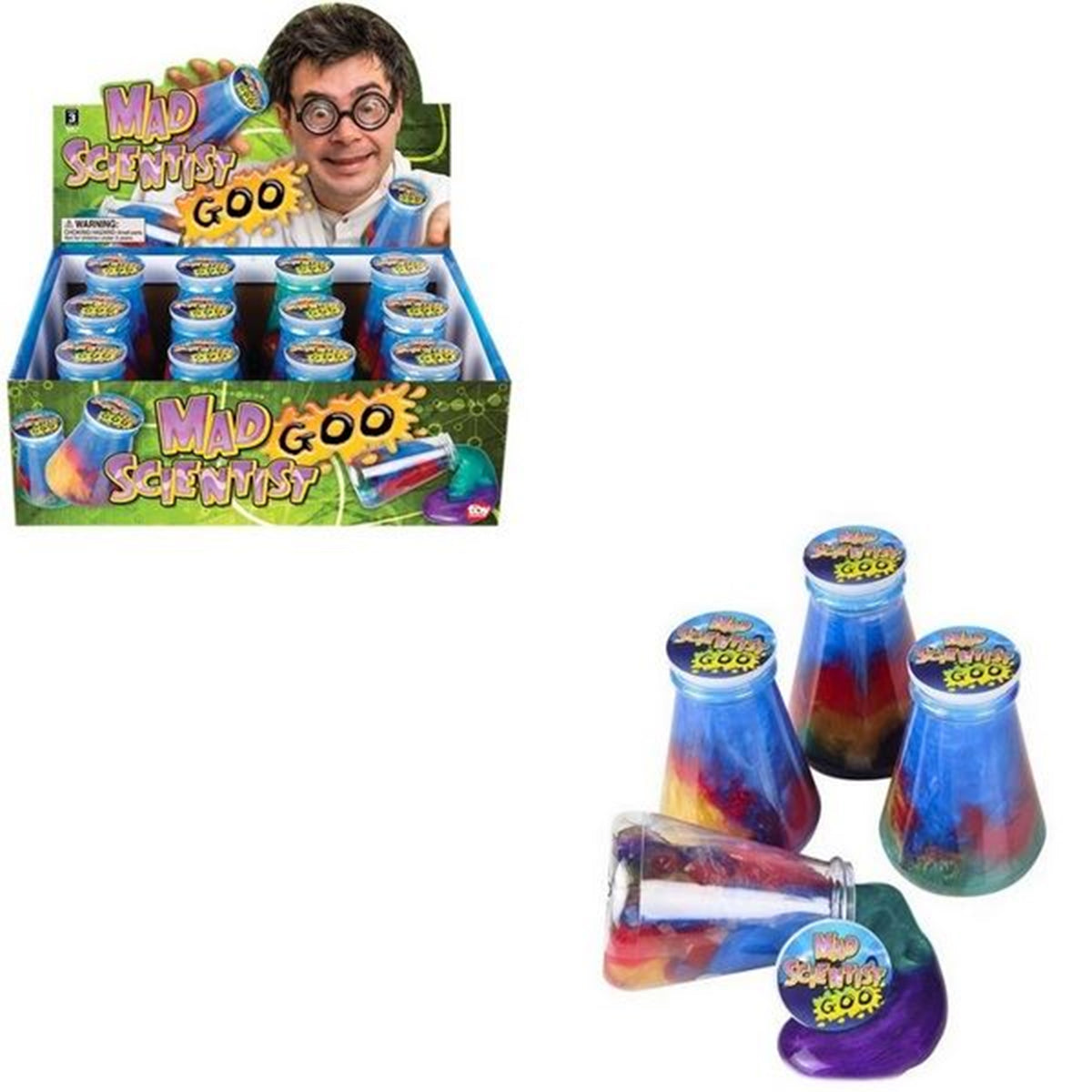 Mad Scientists Goo Clay Toys In Bulk