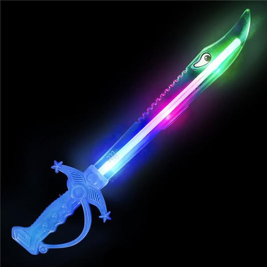 Wholesale New LED Light Up Shark Sword (Sold by the dozen)