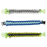 Two-Tone Paracord Bracelet In Bulk- Assorted