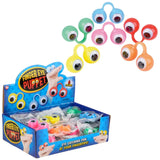 2.5" Finger Eye Puppet Assorted Colors (24 Pieces = $24.99)