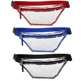 Stylish Clear Fanny Packs In Bulk- Assorted