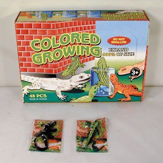 Wholesale Jumbo Growing Lizards: The Magical Water-Absorbing Toy for Endless Fun (Sold by the dozen)