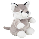 5" Weez Plush Wolf – Soft and Cuddly Toy for Kids & Collectors