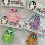 Squishy Owl Fidget Ball Kids Toy- Assorted