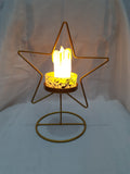 Star Candel Holder For Home Decoration