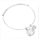 Personalized Monogram Bracelet – Elegant Custom Jewellery for a Unique Touch