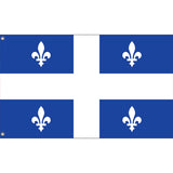 Quebec Country 3' x 5' Flag - High-Quality Banner