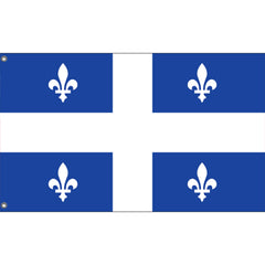 Quebec Country 3' x 5' Flag - High-Quality Banner