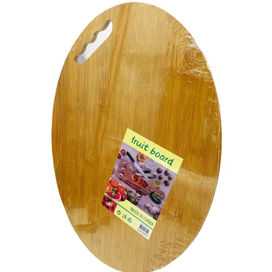 Large Oval Wooden Cutting Board – 15" x 11"inch