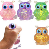 Squishy Owl Fidget Ball Kids Toy- Assorted